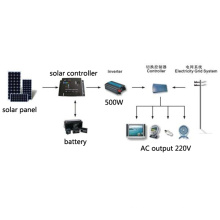 500W Off-Grid Solar System 100% TUV Standard